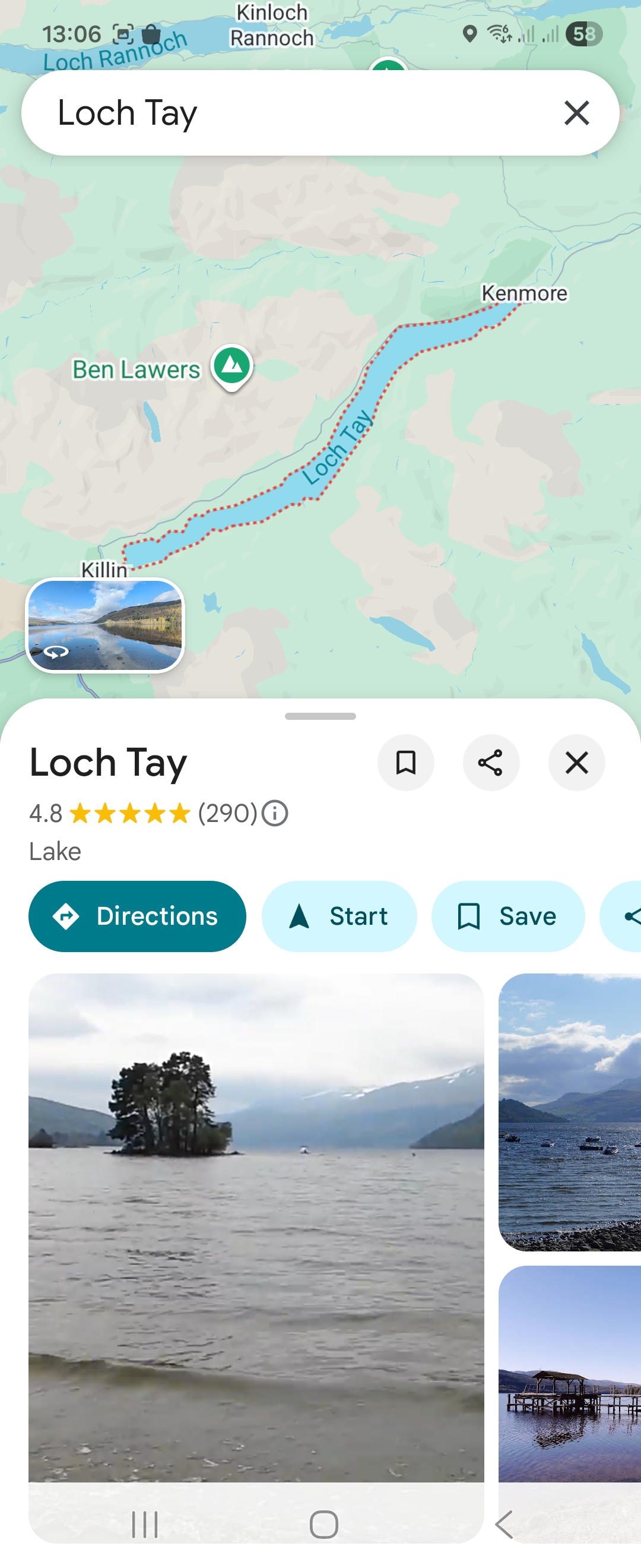 Day 3 route map