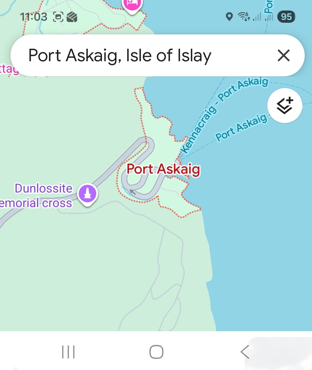 North Islay map