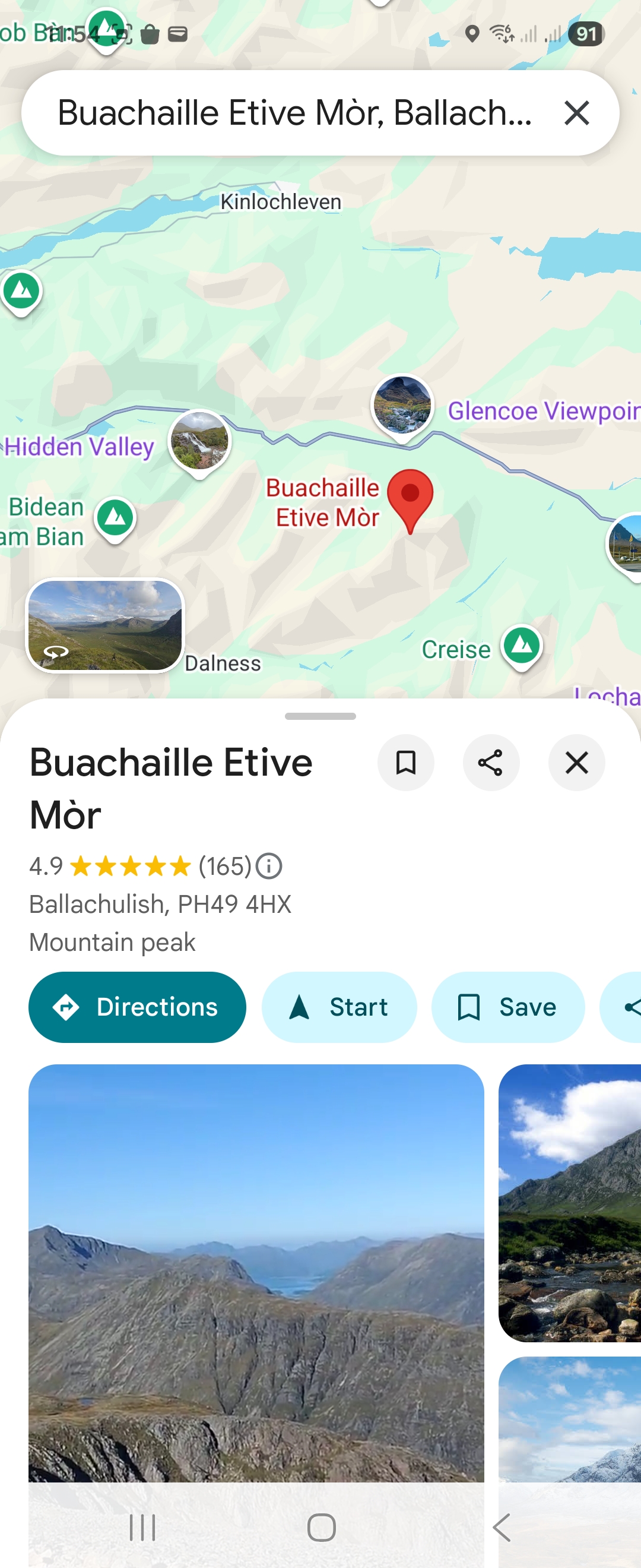 Day 4 route map