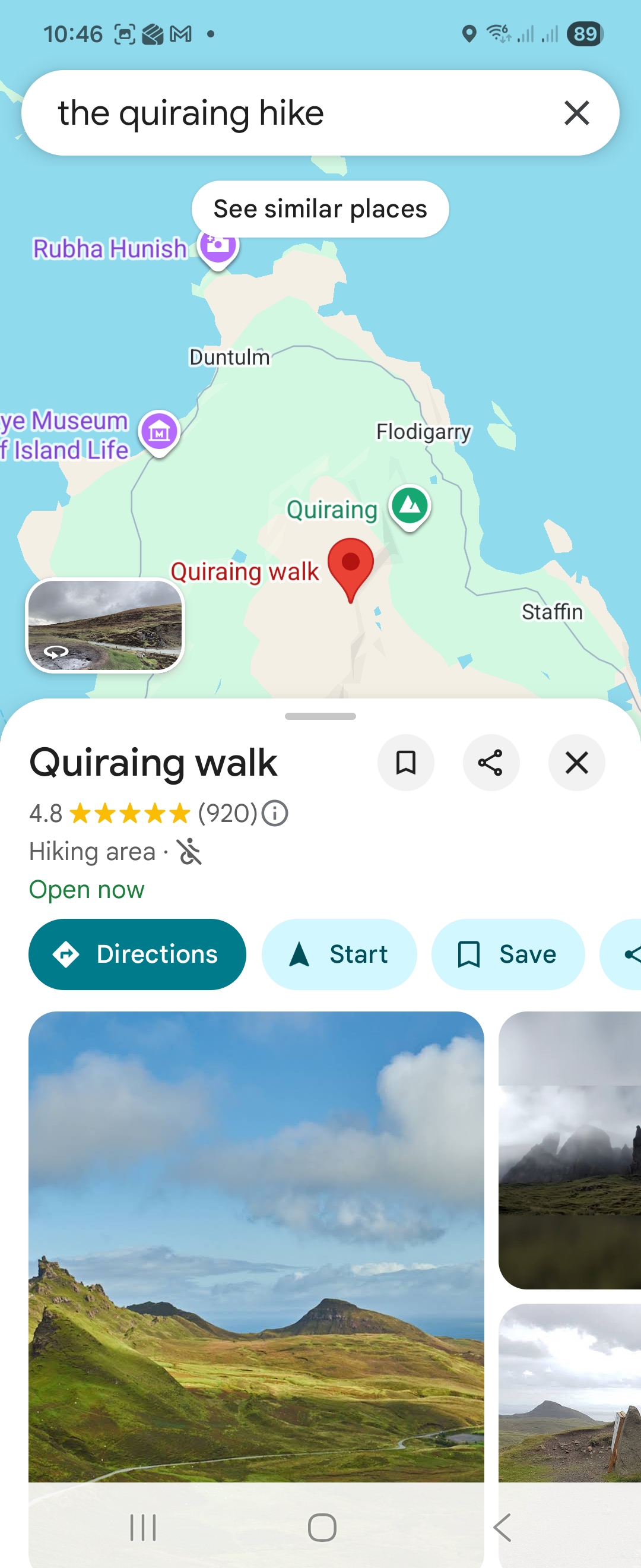 Day 4 route map