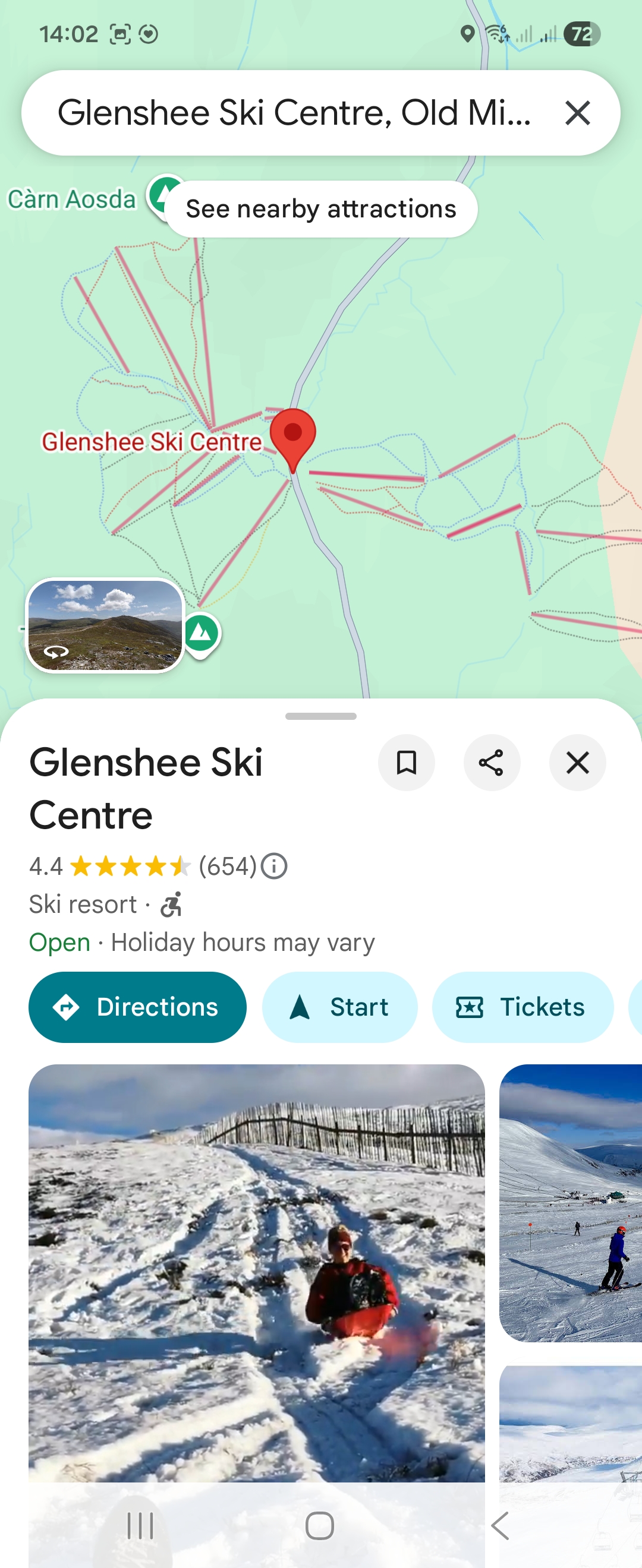 Day 2 route map