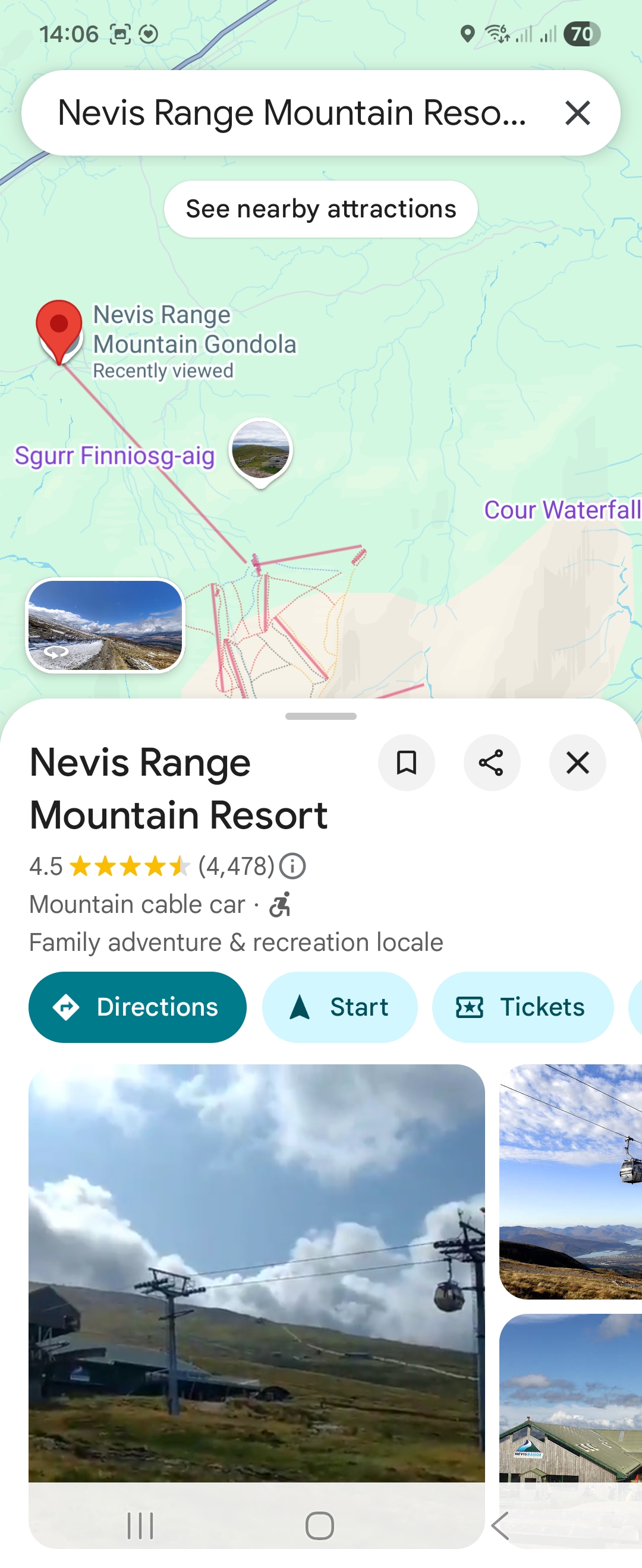 Day 4 route map