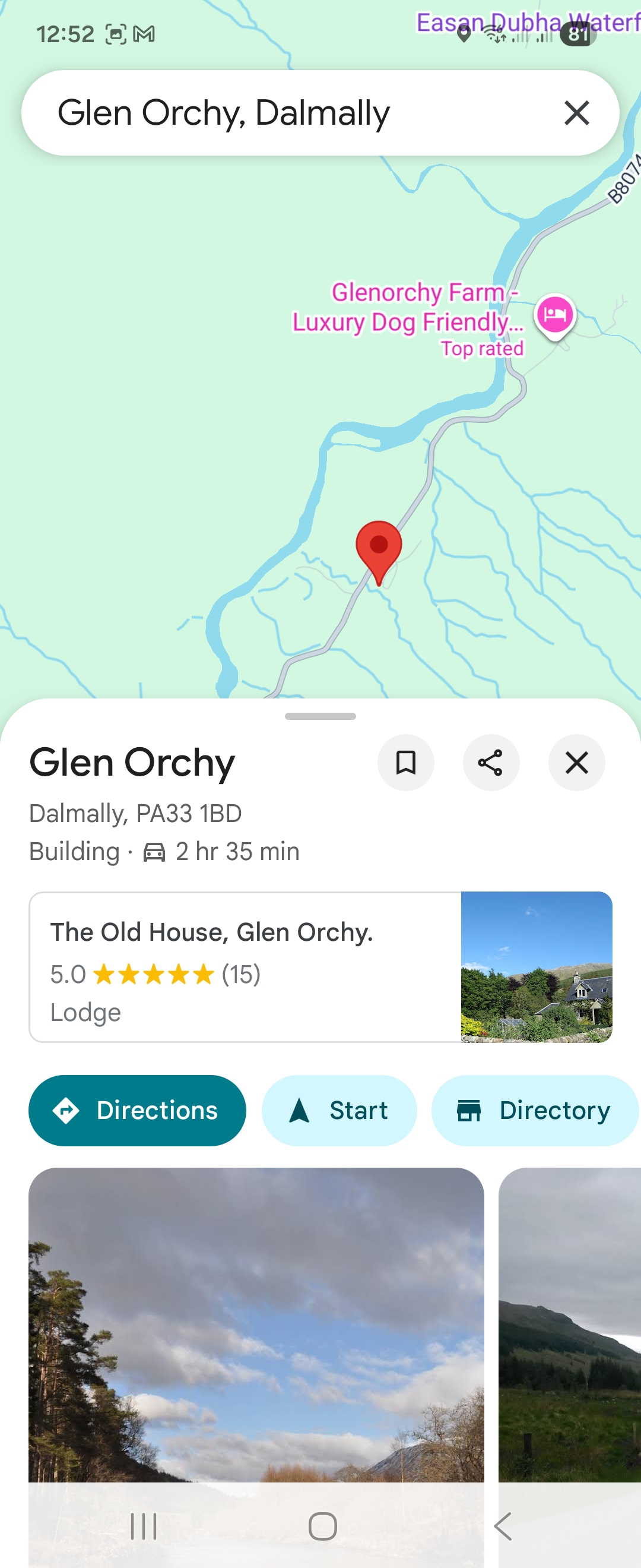 Day 6 route map